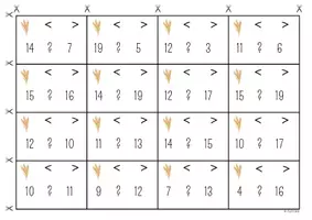 Vorschau - Spiele - Spielkarten: Größer & Kleiner im Zahlraum 20 - Seite 3