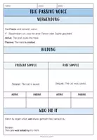 Vorschau - Arbeitsblätter - THE PASSIVE VOICE - Merkblätter + Übungen + Tafelmaterial - Seite 2