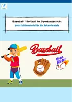 Vorschau - Stundenentwürfe - Baseball / Softball im Sportunterricht - Deckblatt