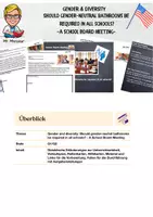 Vorschau - Stundenentwürfe - Gender-neutral bathrooms at school? - A School Board Meeting - Deckblatt