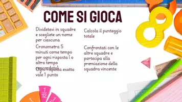 anteprima - Quiz - Gioco-Quiz Matematico di fine anno/ Cl.4 - Pagina 2