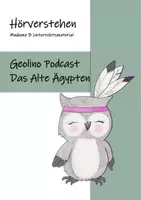 Vorschau - Arbeitsblätter - Hörverstehen: Geolino Podcast - "Altes Ägypten: Im Reich der Toten" - Deckblatt