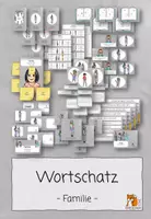 Vorschau - Unterrichtsreihen - Familie | Wortschatz | DaZ | Materialpaket - Deckblatt