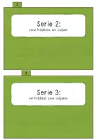 Vorschau - Aufgabenkarten - Satzglieder | Sprachbetrachtung | Grüne Serie | Montessori - Seite 3