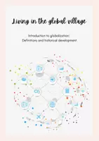 Vorschau - Arbeitsblätter - Materialpaket Living in the global village - globalization Englisch - Deckblatt