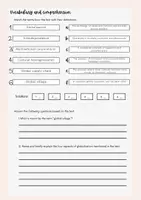 Vorschau - Arbeitsblätter - Materialpaket Living in the global village - globalization Englisch - Seite 3