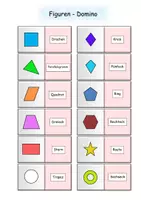 Vorschau - Arbeitsblätter - Figuren_Domino - Deckblatt