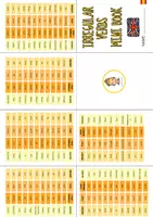 Vista previa - Refuerzo / NEE / Materiales de apoyo - Irregular Verbs mini book - página 1