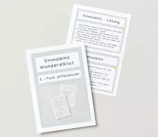Vorschau - Spiele - Einmaleins - Wanderdiktat - Deckblatt