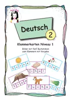 Vorschau - Arbeitsblätter - Klammerkarten 2 - Niveau 1 - Deckblatt