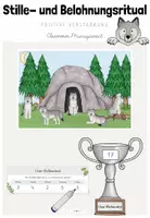 Vorschau - Poster - Classroom-Management: Stille- und Belohnungsritual für deine Wolfsklasse - Deckblatt