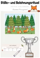 Vorschau - Poster - Classroom-Management: Stille- und Belohnungsritual für deine Fuchsklasse - Deckblatt