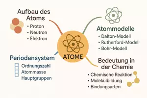 Vorschau - Arbeitsblätter - Lernposter + Arbeitsblätter zum Thema "Atom" + Lösung & MP3 + Mindmap + Infografik - Seite 3