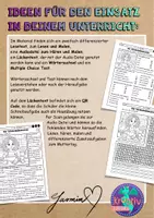 Vorschau - Arbeitsblätter - Lesen Hören und Malen Muttertag Der Schokoladenkuchen - Seite 1
