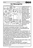 Vorschau - Arbeitsblätter - Lesen Hören Malen - Muttertag: der Blumengarten - Seite 2