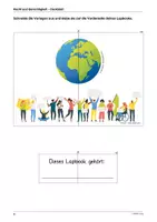 Vorschau - Mal- und Bastelvorlagen - Recht und Gerechtigkeit, Lapbooks gestalten - Seite 3