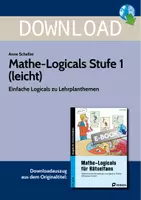 Vorschau - Arbeitsblätter - Mathe-Logicals Stufe 1 (leicht) - Deckblatt