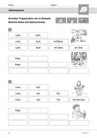 Vorschau - Arbeitsblätter - Erste Sätze: Treppensätze - Seite 1