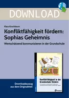 Vorschau - Arbeitsblätter - Konfliktfähigkeit fördern: Sophias Geheimnis - Deckblatt