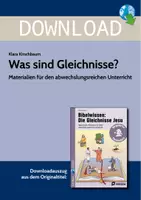 Vorschau - Arbeitsblätter - Was sind Gleichnisse? - Deckblatt