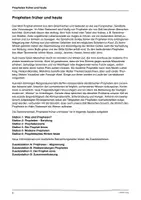 Vorschau - Arbeitsblätter - Propheten früher und heute - Seite 1