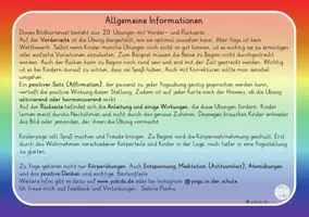 Vorschau - Bildkarten - Yoga in der Schule Bildkarten SET 1 - 20 Übungen Stuhlyoga - Seite 2