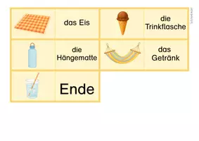 Vorschau - Spiele - Lesedomino - Im Sommer (Klasse 1/2) - Seite 3