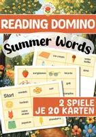Vorschau - Spiele - Materialpaket: Reading Dominoes - Englischunterricht (Gesamtpaket) - Seite 1
