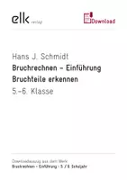 Vorschau - Arbeitsblätter - Bruchrechnen – Einführung - Bruchteile erkennen - Deckblatt