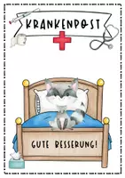 Vorschau - Bildkarten - Eule, Fuchs und Waschbär: Krankenpost - Seite 3