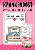 Vorschau - Bildkarten - Eule, Fuchs und Waschbär: Krankenpost - Deckblatt