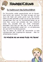 Vorschau - Arbeitsblätter - Wörter mit ß | Schleichdiktat / Laufdiktat - Seite 1