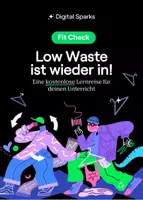Vorschau - Stundenentwürfe - Digital Spark "Fit check" - projektbasierte Lernreise - Deckblatt