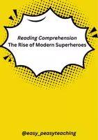 Vorschau - Arbeitsblätter - Reading Comprehension_Superheroes - Deckblatt