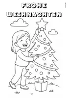 Vorschau - Mal- und Bastelvorlagen - Ausmalbilder: Weihnachten - Seite 2