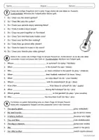 Vorschau - Arbeitsblätter - Simple Present - Leisure Activities (Englisch) - Seite 3