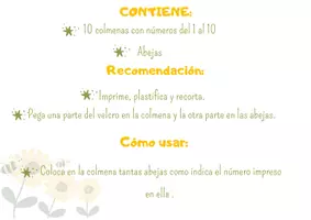 Vista previa - Juegos / Gamificación - LAS ABEJAS - ABN: Asociación número cantidad. - página 3