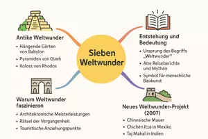 Vorschau - Arbeitsblätter - Lernplakat + Arbeitsblatt "Sieben Weltwunder" + Onlineübung & MP3 + Mindmap + Infografik - Seite 3