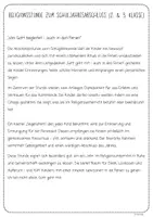 Vorschau - Stundenentwürfe - Religionsstunde zum Schuljahresabschluss (2. & 3. Klasse) - Seite 1