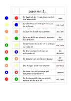 Vorschau - Stationenlernen - Lesen mit J + Silbenschrift - Deckblatt