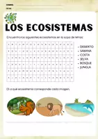 Vista previa - Hojas de trabajo - LOS ECOSISTEMAS - página 1