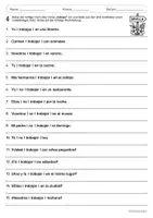 Vorschau - Arbeitsblätter - El verbo - Trabajar - Seite 2