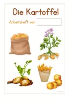 Vorschau - Stationenlernen - Die Kartoffel, Arbeitsheft (differenziert) - Seite 1