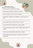 Vista previa - Hojas de trabajo - Simón y la cebra Zulema. Cuento fonemas /S/ y /z/ - página 2