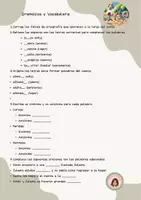 Vista previa - Hojas de trabajo - Simón y la cebra Zulema. Cuento fonemas /S/ y /z/ - página 3
