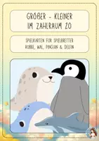 Vorschau - Spiele - Spielkarten: Größer & Kleiner im Zahlraum 20 - Deckblatt