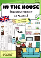 Vorschau - Arbeitsblätter - In the House – Englischunterricht ab Klasse 2 - Deckblatt