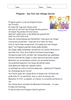 Vorschau - Arbeitsblätter - Feste im Kirchenjahr: Texte mit Fragen und Lösungen Materialpaket - Seite 2