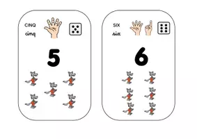 Aperçu - Apprentissages en autonomie - CARTES CHIFFRES 1 À 10 "LE LOUP" - Page 2