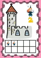 Aperçu - Apprentissages en autonomie - LES CARTES DE 1 À 10 AVEC PACADABRA DES CONTES POUR COMPTER - Page 1